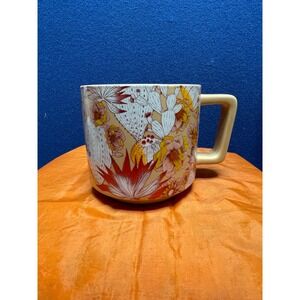 Starbucks Cactus Floral Mug 14 oz Peach Desert Botanical Coffee Tea Cup